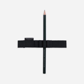 popular Notebook Pen Strap A5 // Black