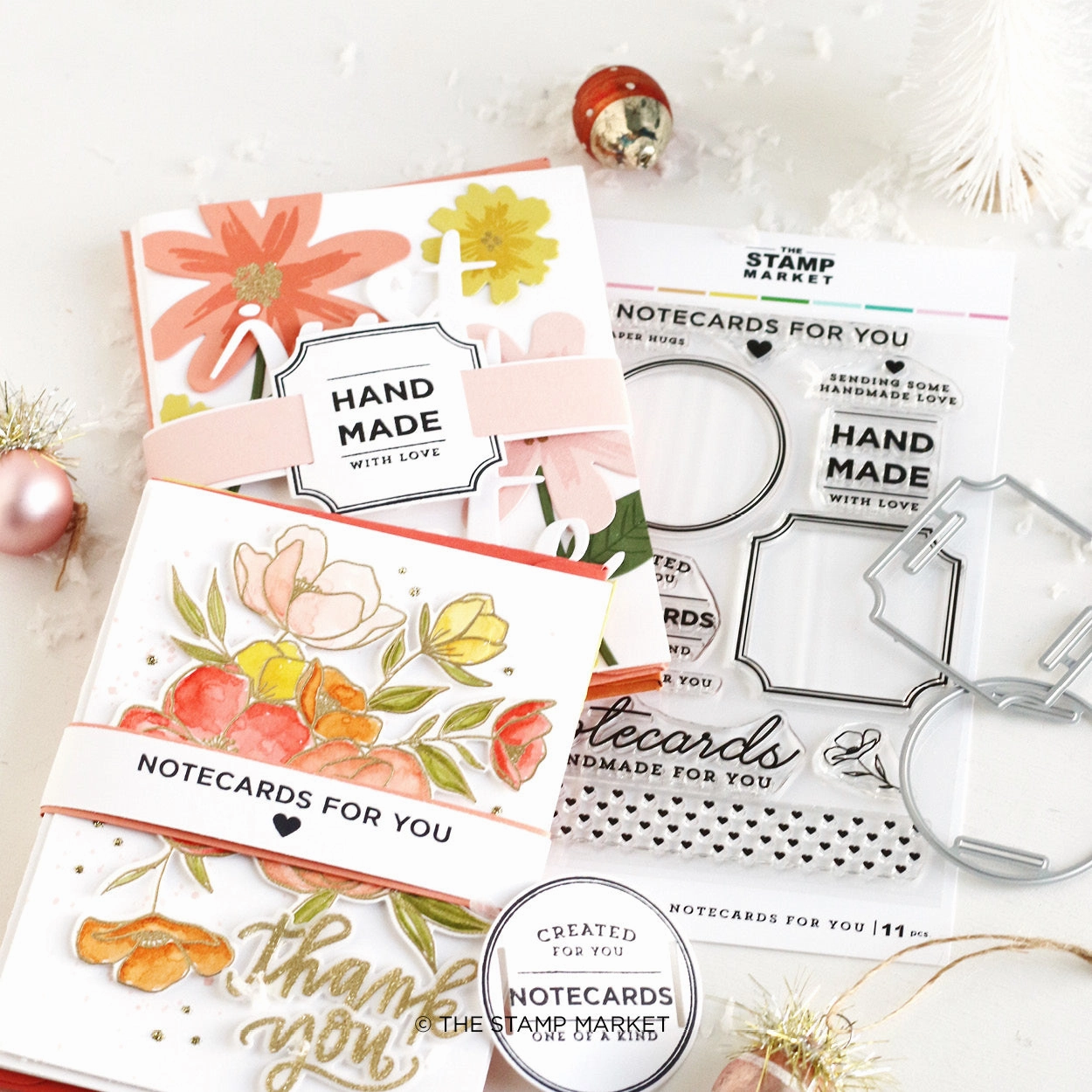 vivid Notecards For You Stamp