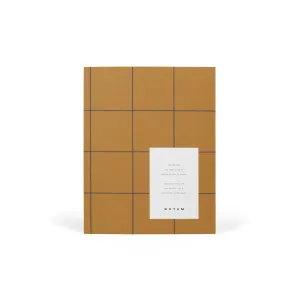 plastic superior Notem Uma Flat Lay Notebook - Medium, Ochre, Dot Grid