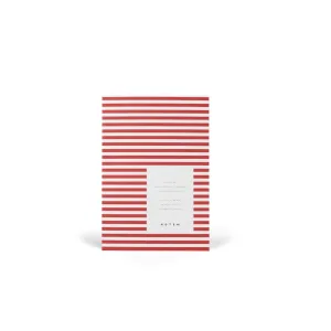 Notem Vita Softcover Notebook - Small, Bright Red, Lined flexible