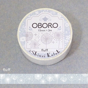 gift Oboro Dandelion White Washi Tape