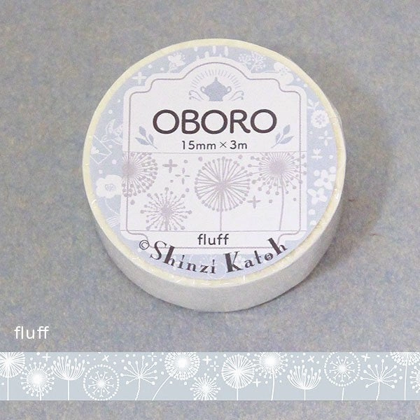 gift Oboro Dandelion White Washi Tape