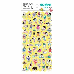 Ochame Club Sticker Sheet alloy