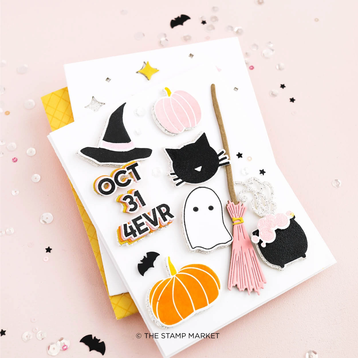 glass Oct 31 4Ever Stamp Set
