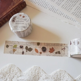 sleek October Studies Washi Tape
