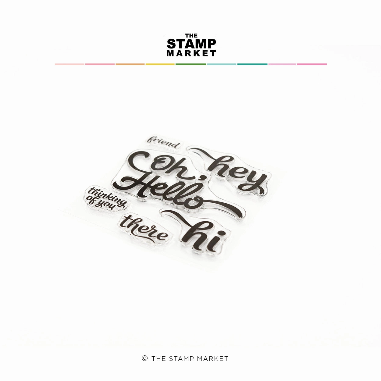 linen Oh Hello Stamp