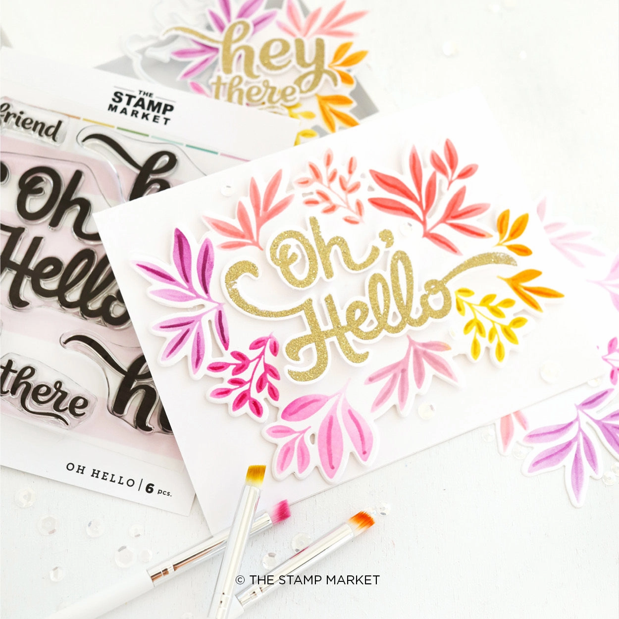 single Oh Hello Stamp