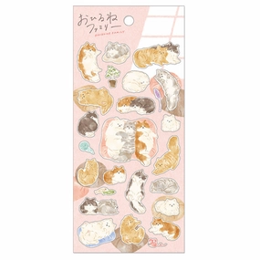 Ohirune Family Sticker Nekozaki Family Mind Wave top