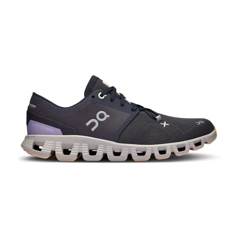 On Running Damen Cloud X 3 Eisen/Verblassen