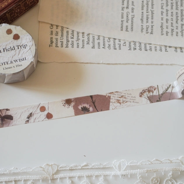 On A Field Trip Washi Tape refillable adjustable
