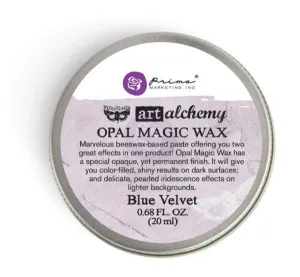 bold square Opal Magic Wax - Blue Velvet