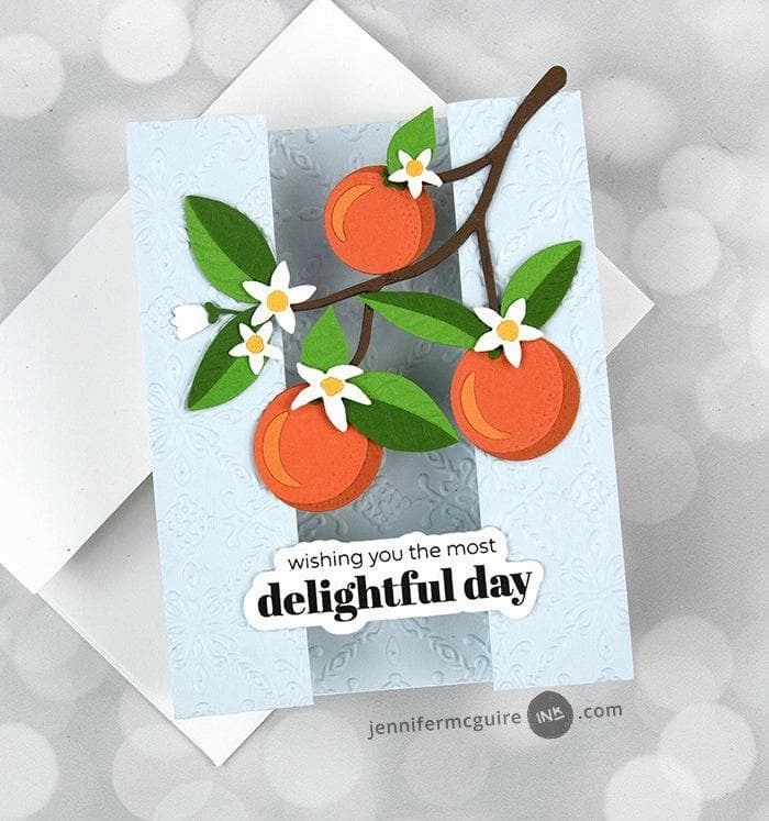 single Orange Blossom Die Set