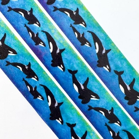 Orca Killer Whale Washi Tape classic