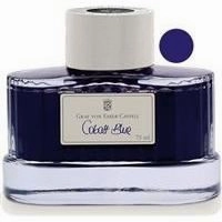 premium stackable Bottled Ink Faber-Castell Cobalt Blue