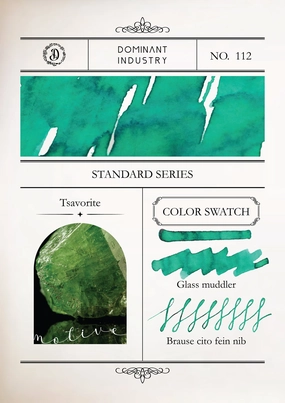 Dominant Industry Standard Ink 25Ml - Tsavorite earthy new