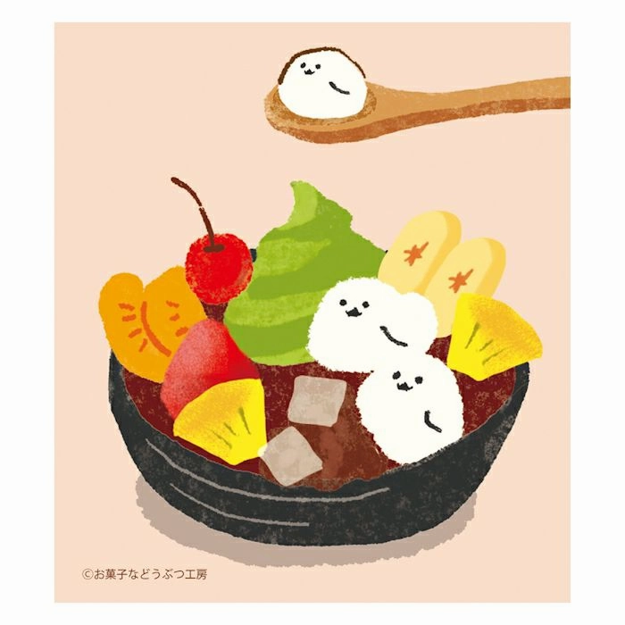 Japanese Sweets Memo Pad mini vegan