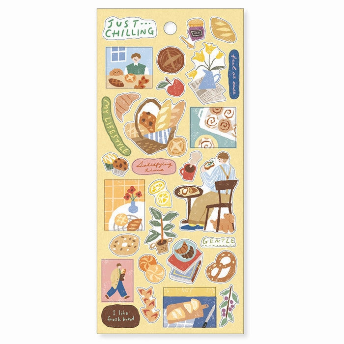 Let'S Have Some Bread Sticker Just Chilling collectible top