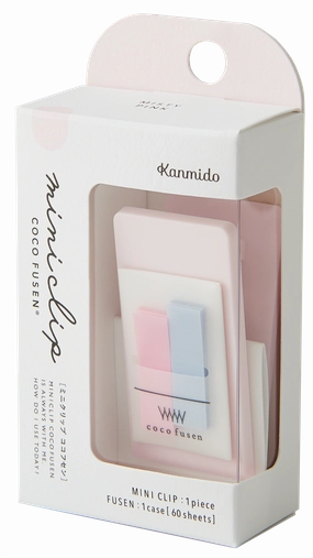 pack portable Mini Clip Coco Fusen Misty Pink