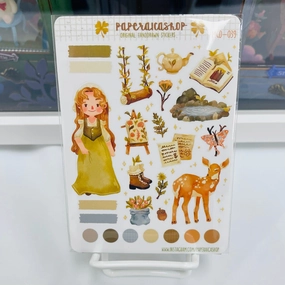 large valuable Paperaicashop Folklore Planner Sticker