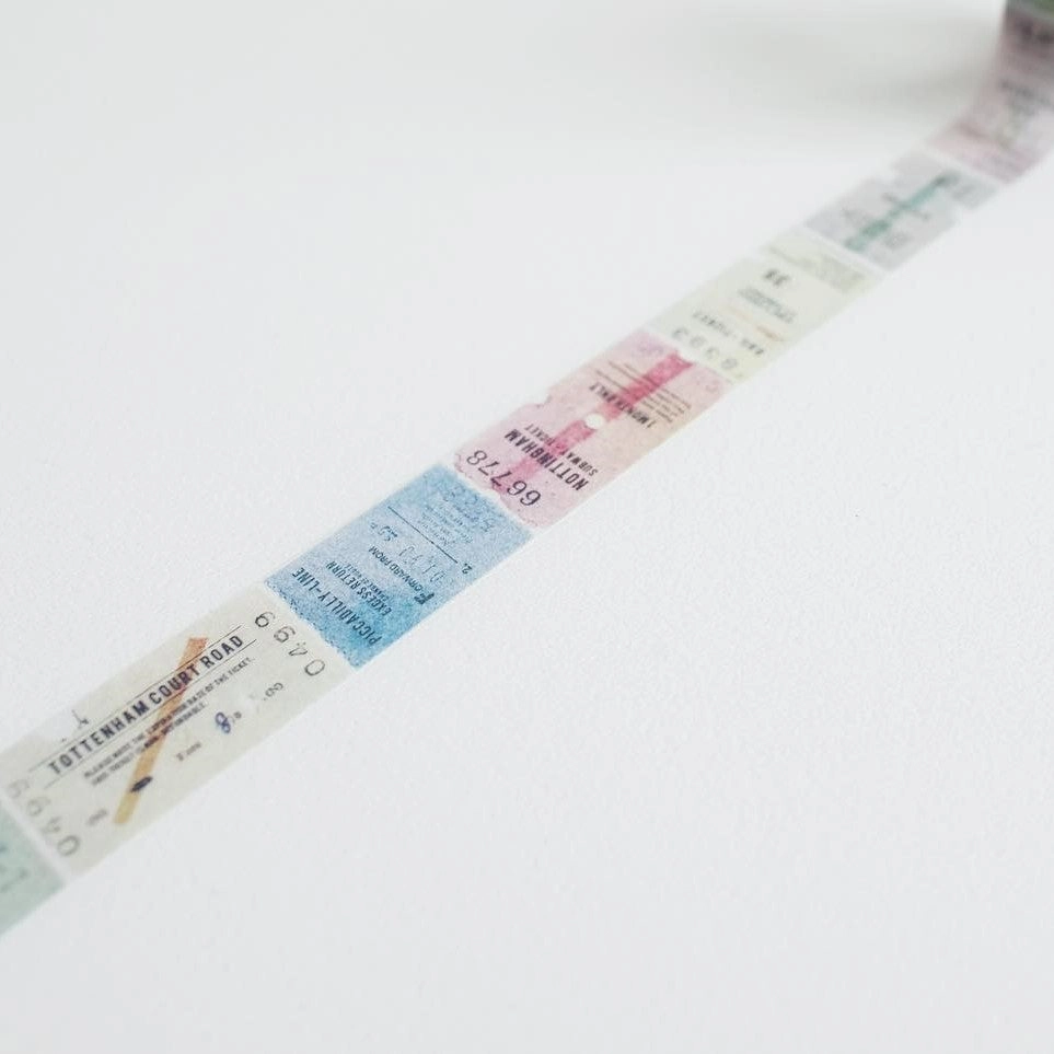 large reliable Ticket Washi Tape