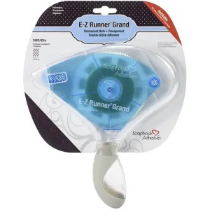 E-Z Runner Grand Permanent Dots Adhesive By Scrapbook Adhesives - Transparent metal