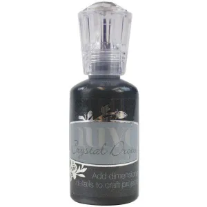 Nuvo Crystal Drops, Ebony Black tall luxury