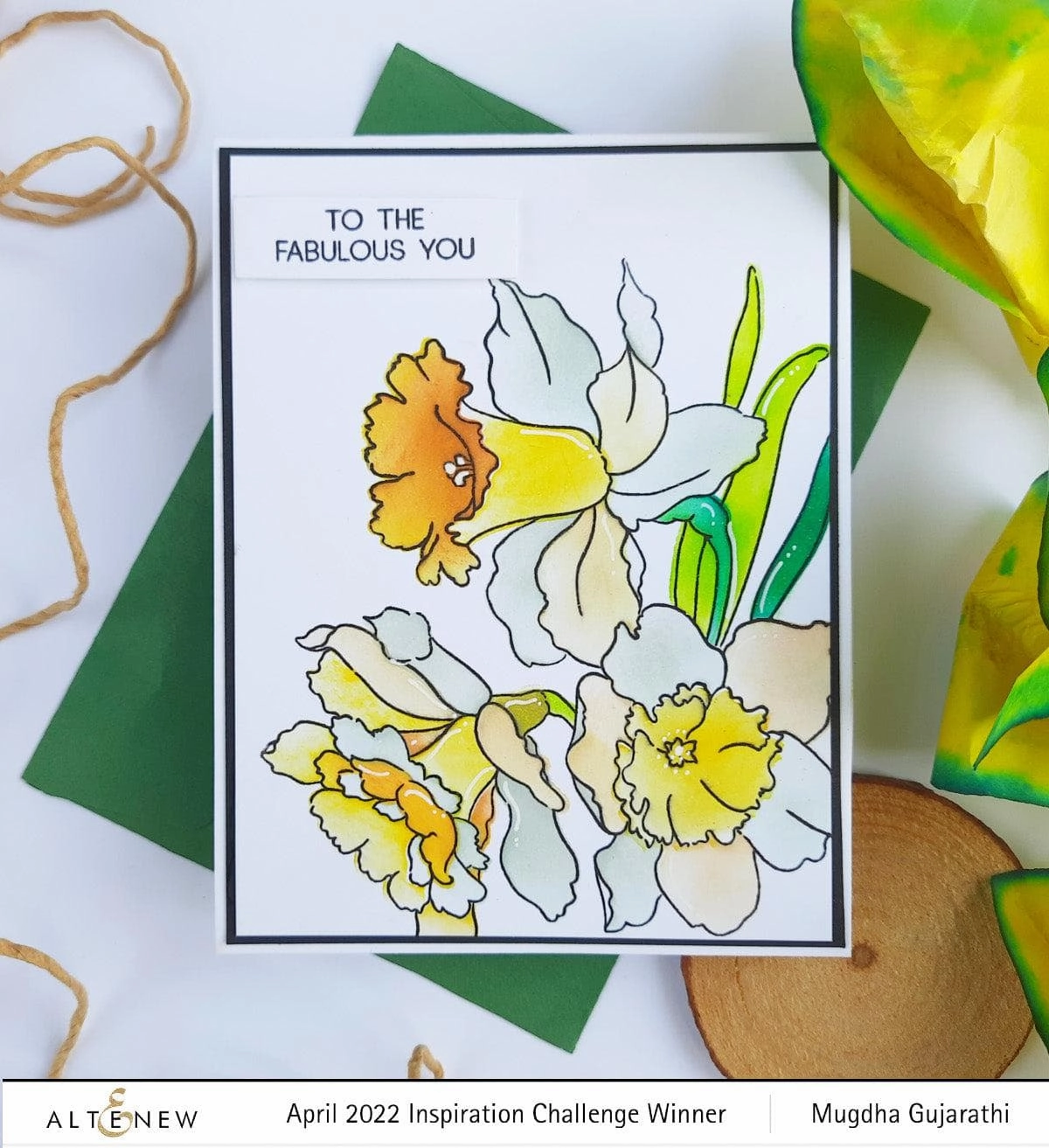Build-A-Garden: Daffodil Delight Add-On Die Set original maxi
