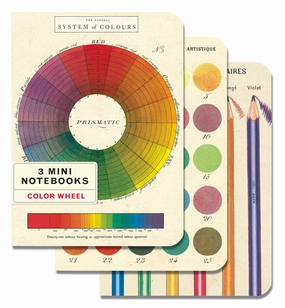 nonslip adjustable Cavallini & Co. Color Wheel Mini Notebook Set