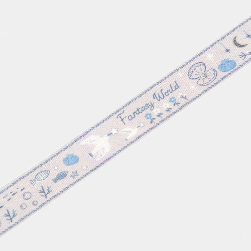 Embroidered Ribbon Fantasy World Washi Tape fiber