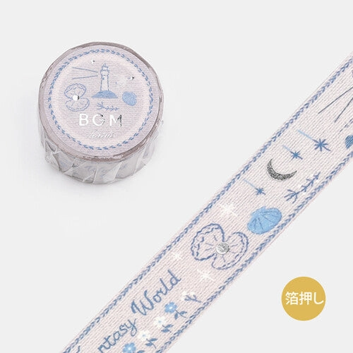 everyday latest Embroidered Ribbon Fantasy World Washi Tape
