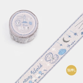everyday latest Embroidered Ribbon Fantasy World Washi Tape