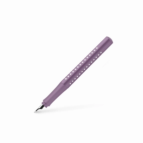 Faber-Castell Grip 2010 Sparkle Violet Fountain Pen bold