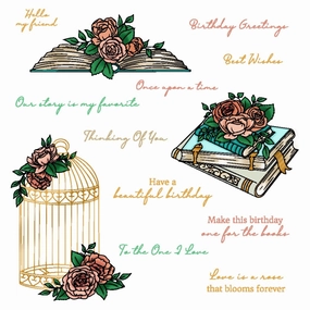 Love Is A Rose - 6X8 Stamp Set wholesale