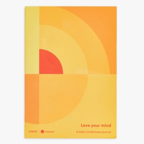 basic neutral Love Your Mind Headspace Wellness Journal