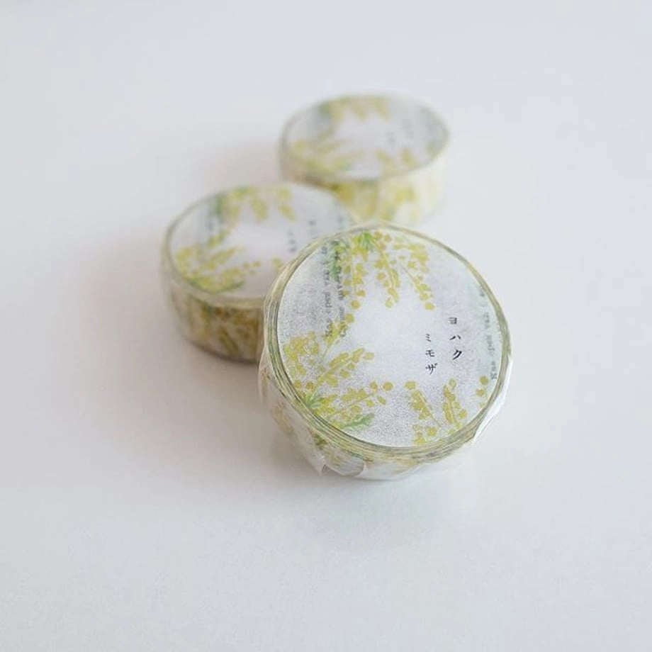 large biodegradable Mimosa Washi Tape