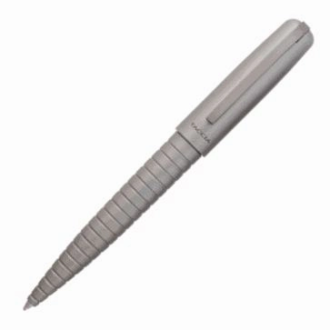 durable compact Taccia Pinnacle Graphite Gray Ballpoint Pen