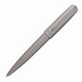 durable compact Taccia Pinnacle Graphite Gray Ballpoint Pen