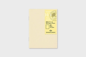 solid collectible Traveler'S Notebook Refill- Passport Size- Md Cream Paper Notebook