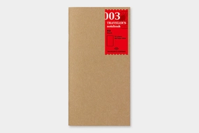 Traveler'S Notebook Refill-Regular Size- Blank Notebook professional