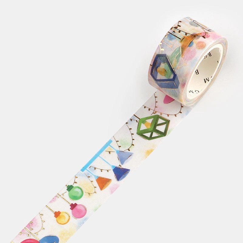 Ornament Lamp Washi Tape Foil Bgm finest