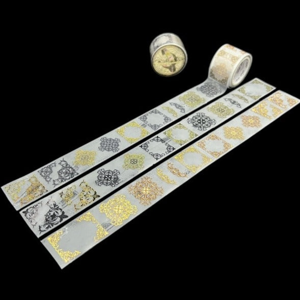mini paper Ornaments Foil Transparent Tape