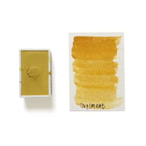 Orpiment (Mineral) - Artist Grade Handmade Honey Based Watercolor Paint Full Pan 3.2Ml valuable
