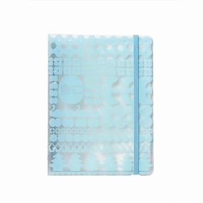Otona Sticker File Binder Type Blue A5 single