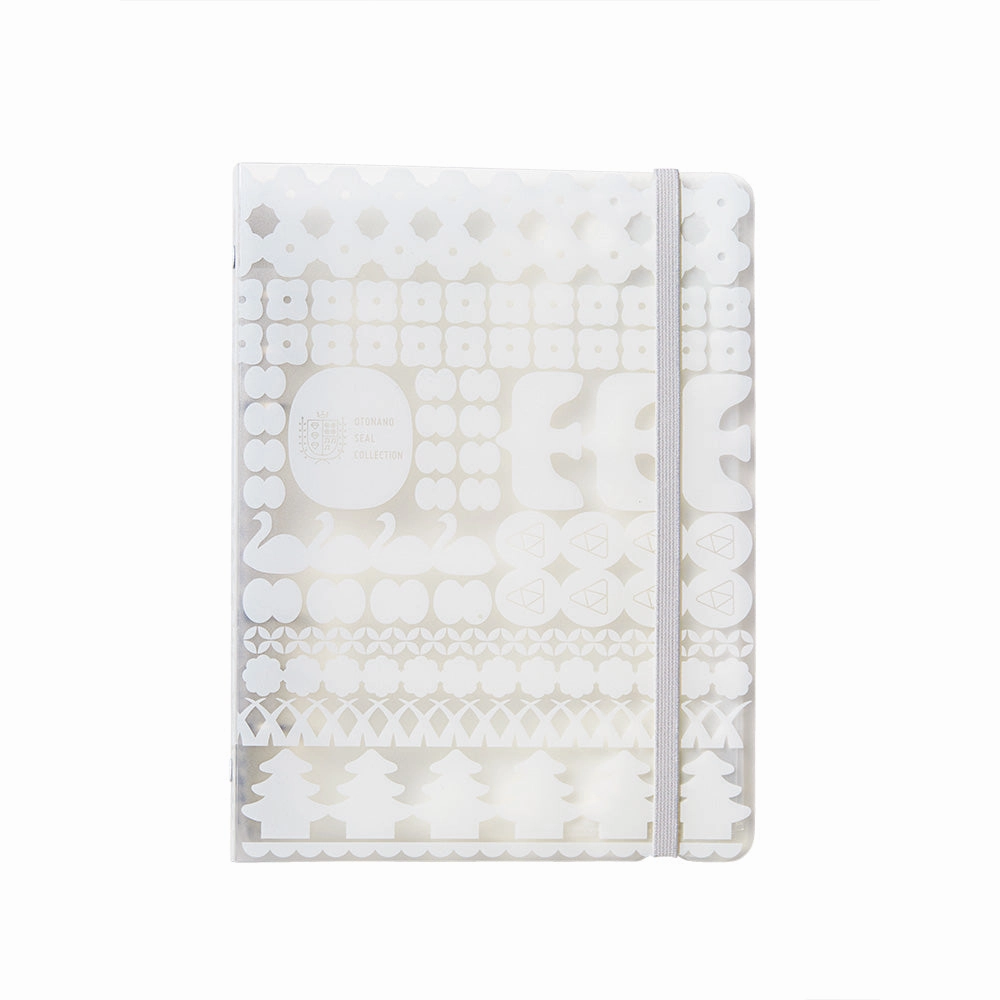 solid Otona Sticker File Binder Type White A5