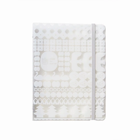 solid Otona Sticker File Binder Type White A5