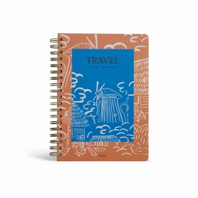 Over The Hills Travel Journal & Planner eco