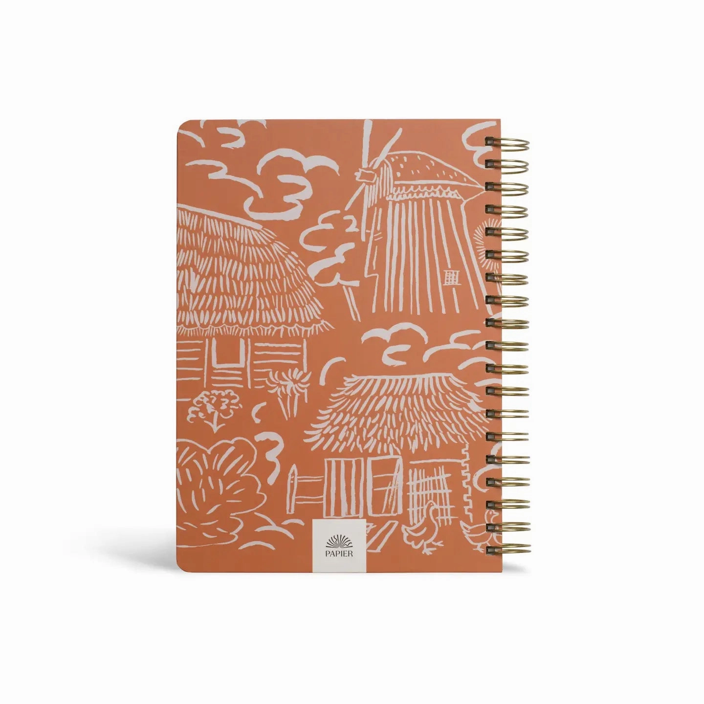 tiny Over The Hills Travel Journal & Planner
