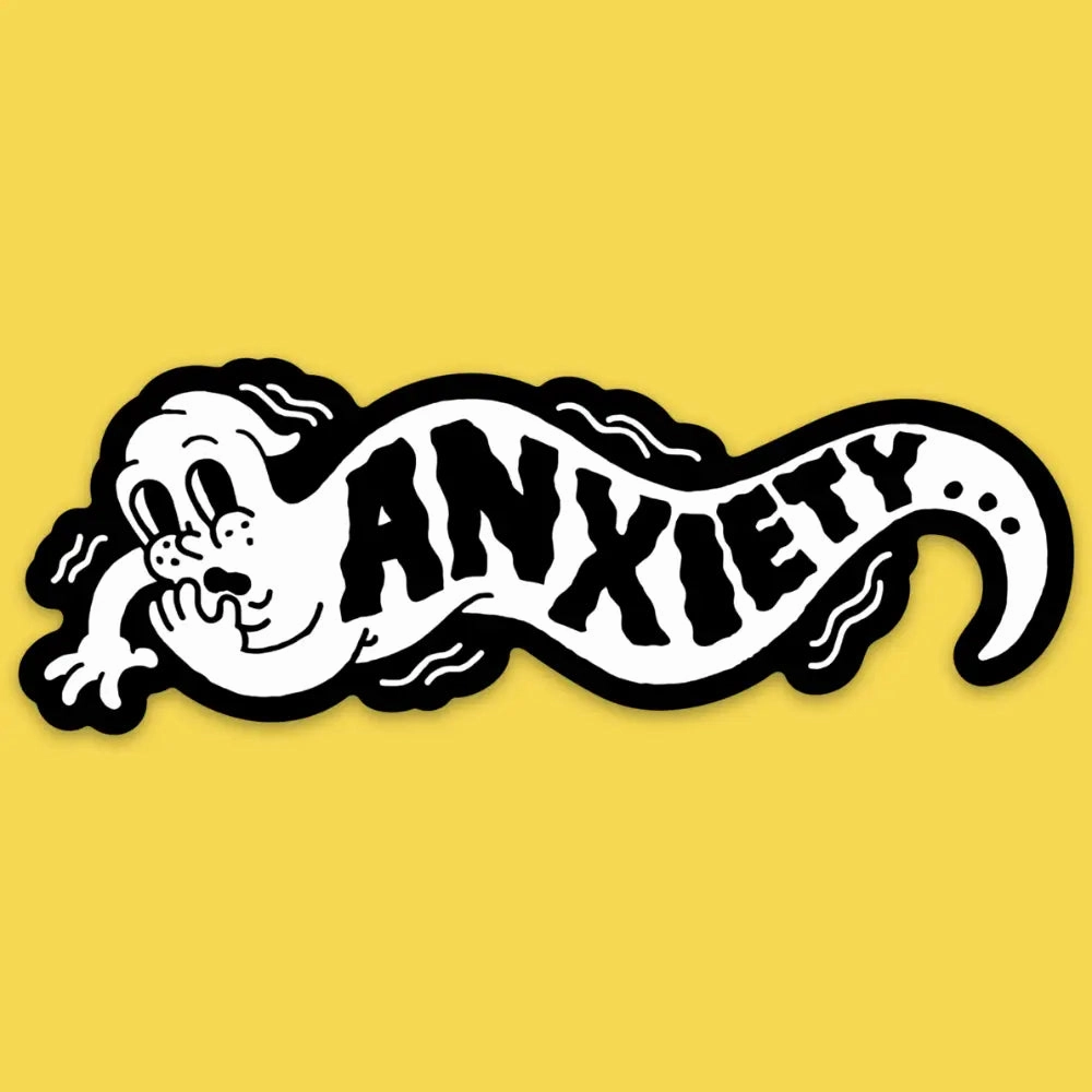 soft Anxiety Vinyl Sticker