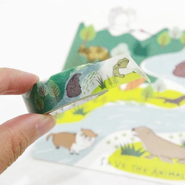 Endangered Species Of Japan Washi Tape finest ergonomic