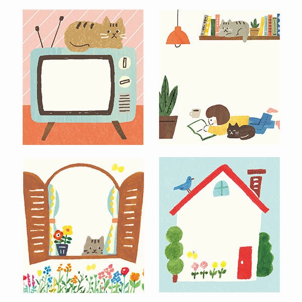 popular automatic Home Sweet Home Memo Pad